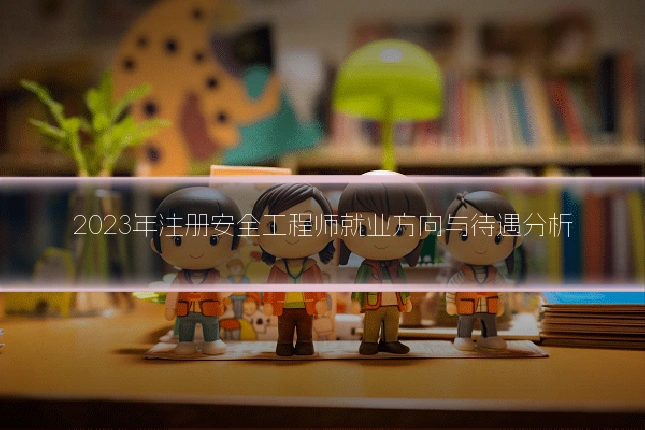 2023年注册安全工程师就业方向与待遇分析