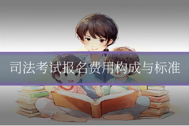 司法考试报名费用构成与标准