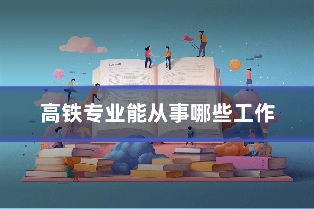 高铁专业能从事哪些工作