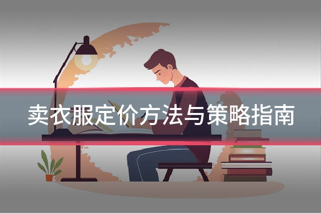 卖衣服定价方法与策略指南
