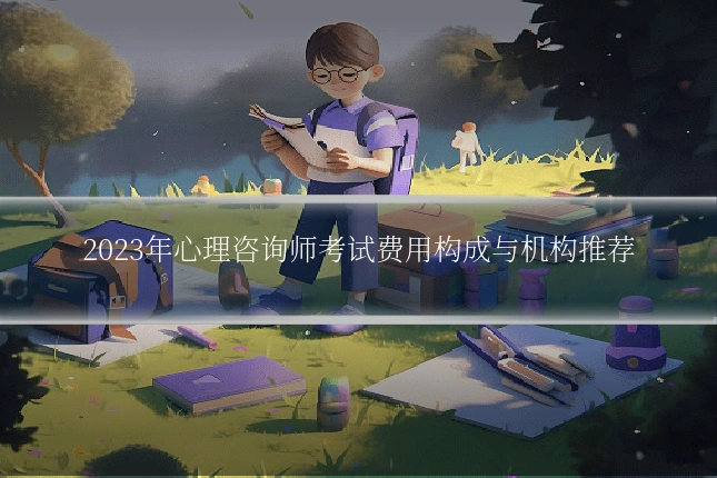 2023年心理咨询师考试费用构成与机构推荐