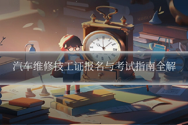 汽车维修技工证报名与考试指南全解