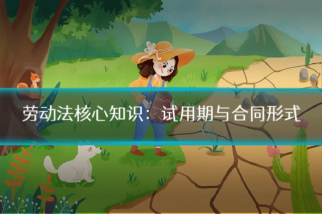 劳动法核心知识：试用期与合同形式