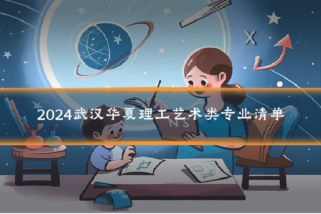 2024武汉华夏理工艺术类专业清单