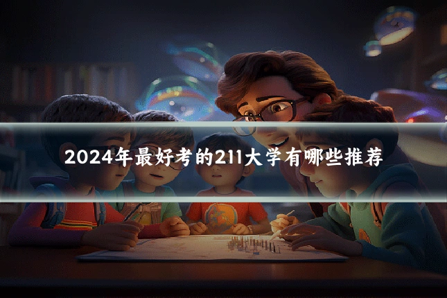 2024年最好考的211大学有哪些推荐