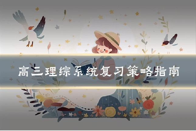 高三理综系统复习策略指南