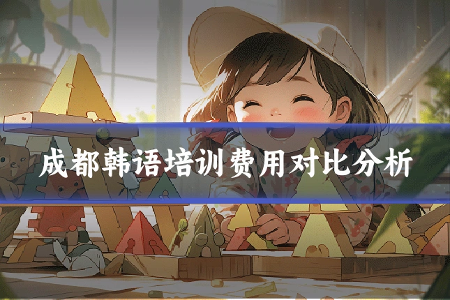 成都韩语培训费用对比分析