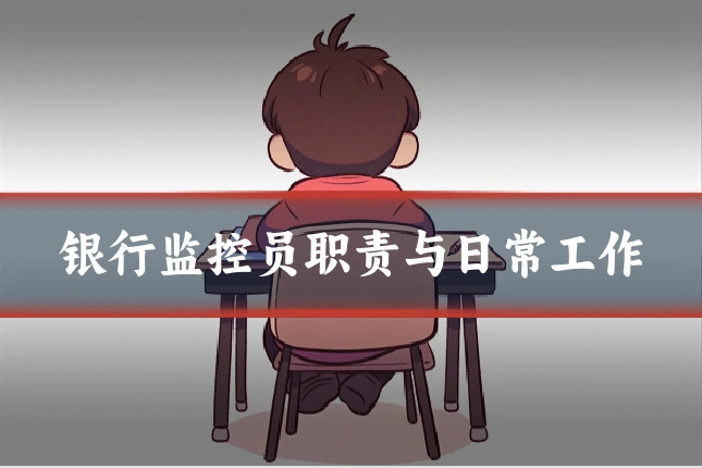 银行监控员职责与日常工作