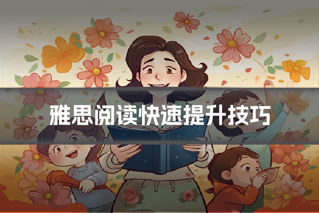 雅思阅读快速提升技巧