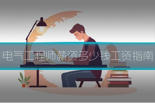 电气工程师薪资多少钱工资指南