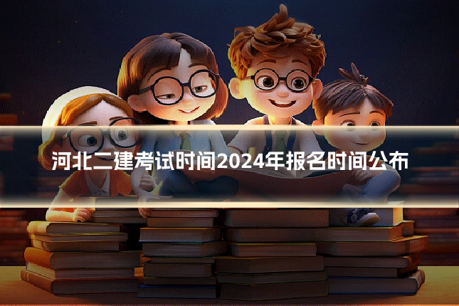 河北二建考试时间2024年报名时间公布