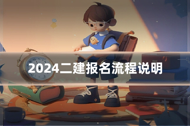 2024二建报名流程说明