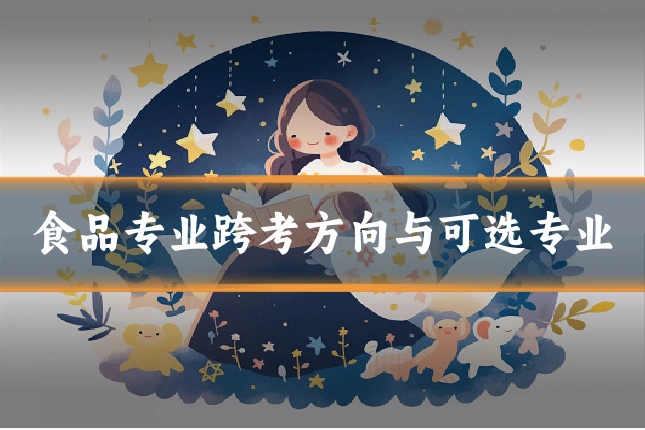 食品专业跨考方向与可选专业