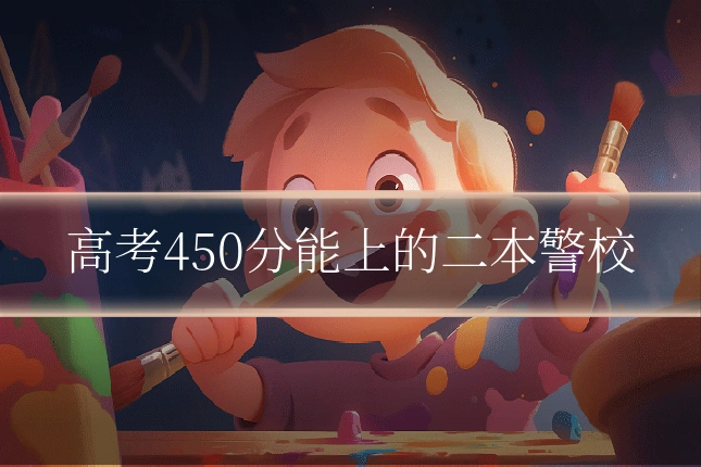 高考450分能上的二本警校