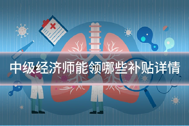 中级经济师能领哪些补贴详情