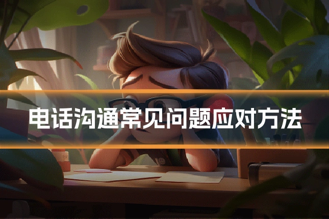 电话沟通常见问题应对方法