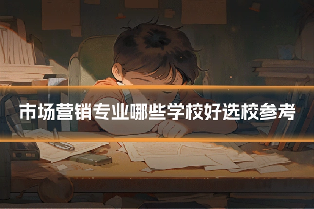 市场营销专业哪些学校好选校参考