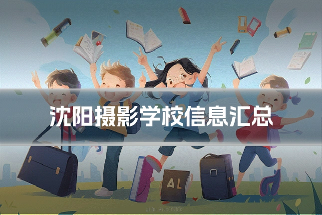 沈阳摄影学校信息汇总
