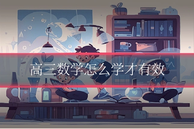 高三数学怎么学才有效