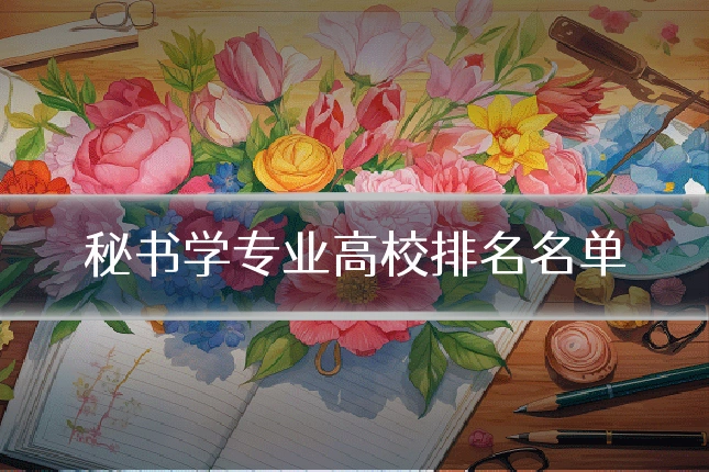 秘书学专业高校排名名单