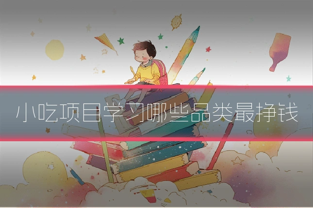 小吃项目学习哪些品类最挣钱