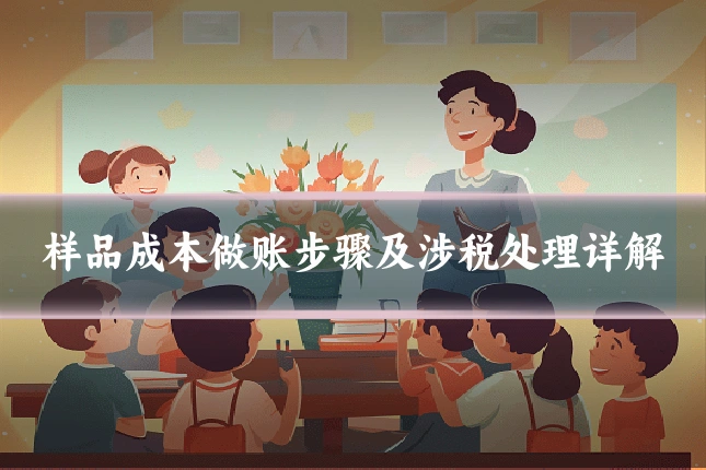 样品成本做账步骤及涉税处理详解