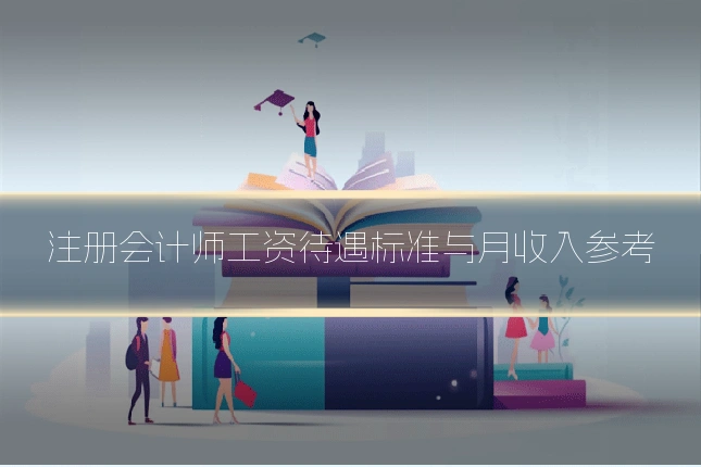 注册会计师工资待遇标准与月收入参考