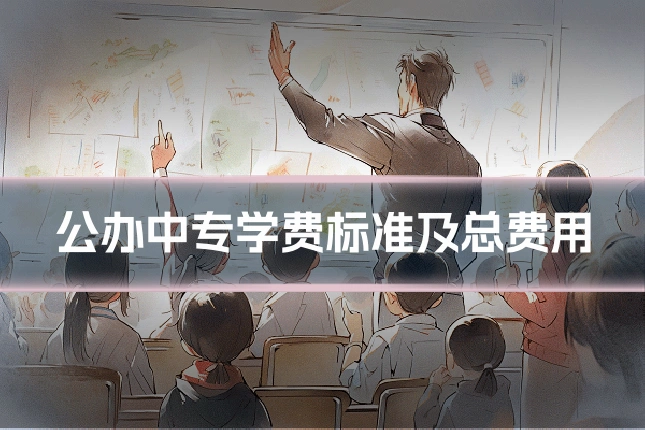 公办中专学费标准及总费用