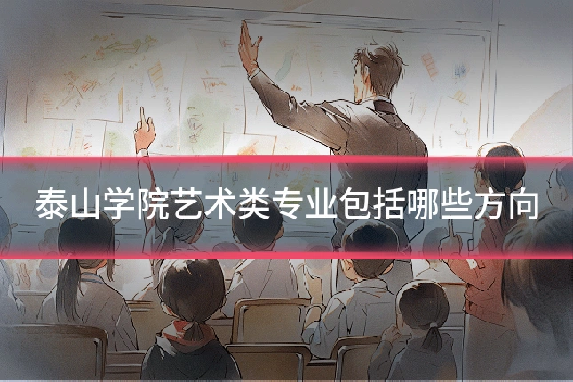 泰山学院艺术类专业包括哪些方向
