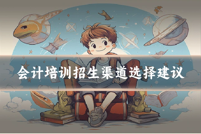 会计培训招生渠道选择建议