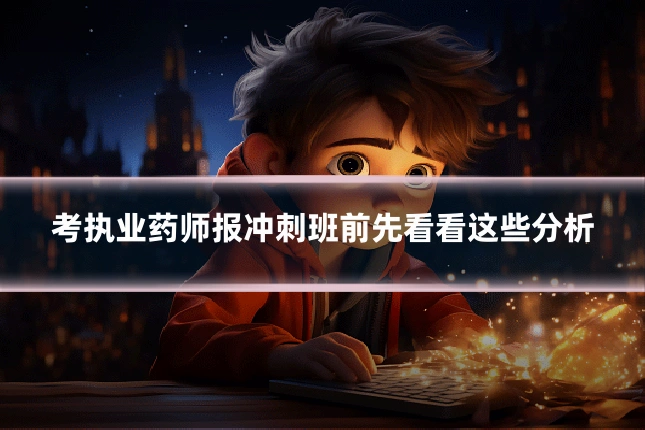 考执业药师报冲刺班前先看看这些分析