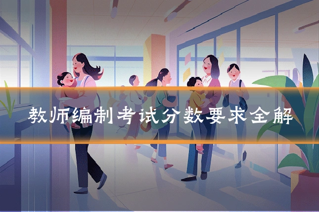 教师编制考试分数要求全解