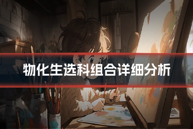 物化生选科组合详细分析