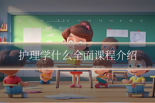 护理学什么全面课程介绍
