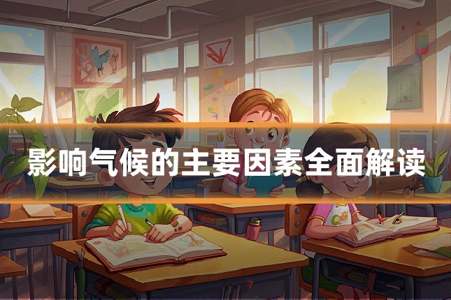 影响气候的主要因素全面解读