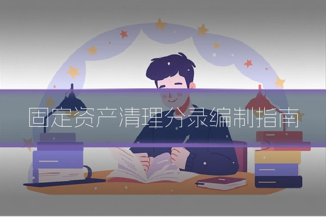 固定资产清理分录编制指南