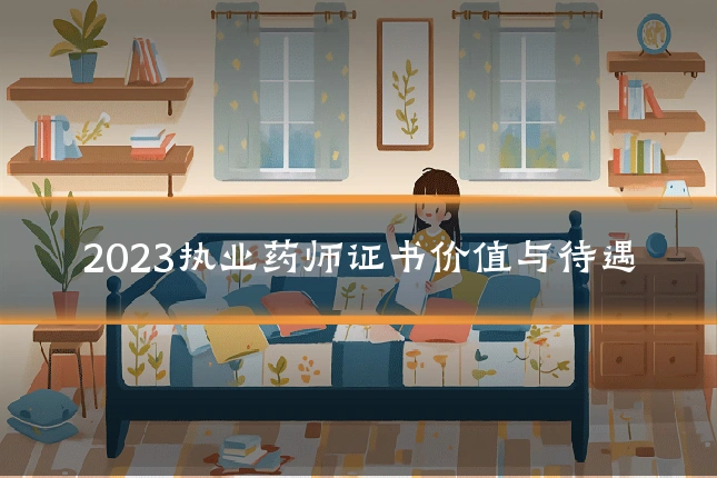 2023执业药师证书价值与待遇
