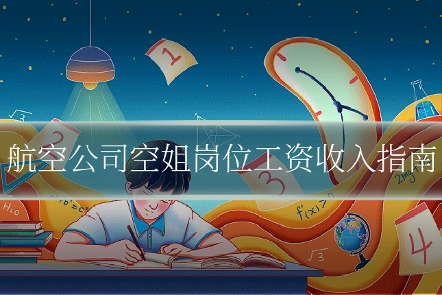 航空公司空姐岗位工资收入指南