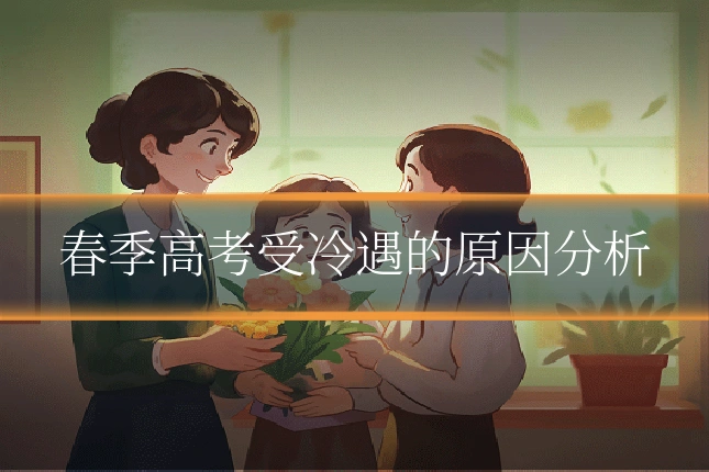 春季高考受冷遇的原因分析