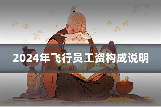 2024年飞行员工资构成说明