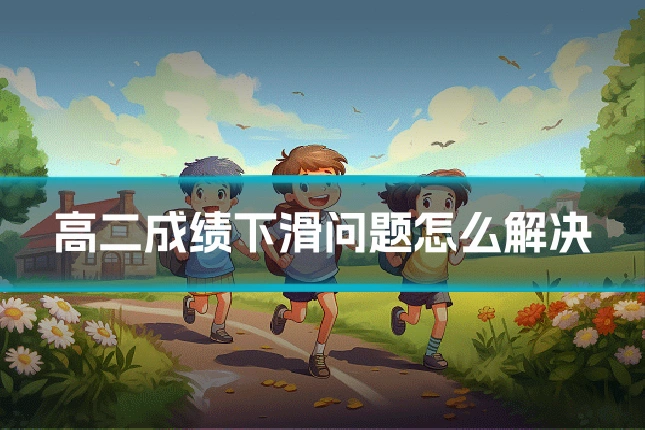 高二成绩下滑问题怎么解决