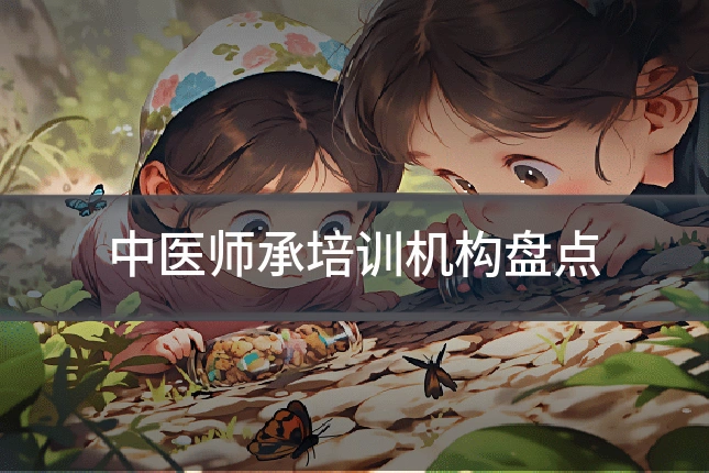 中医师承培训机构盘点