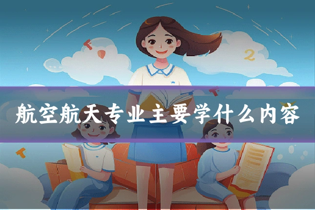 航空航天专业主要学什么内容