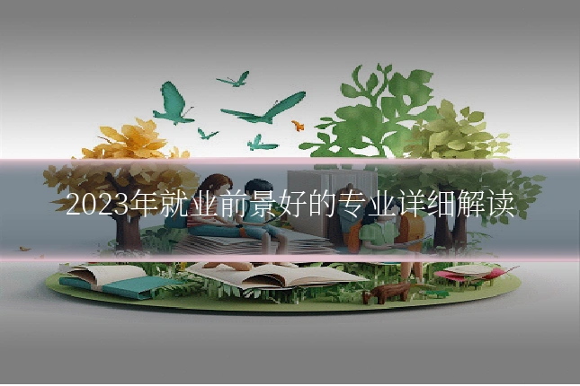2023年就业前景好的专业详细解读