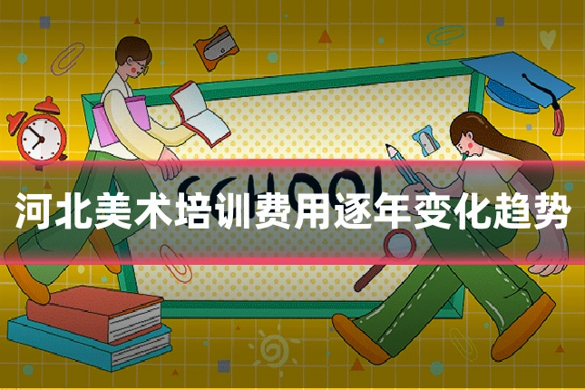 河北美术培训费用逐年变化趋势