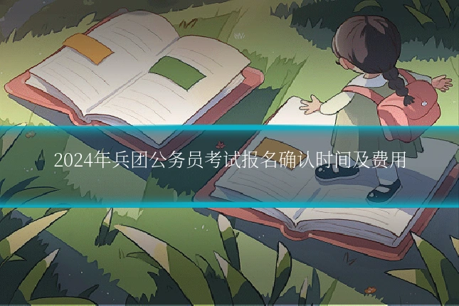 2024年兵团公务员考试报名确认时间及费用