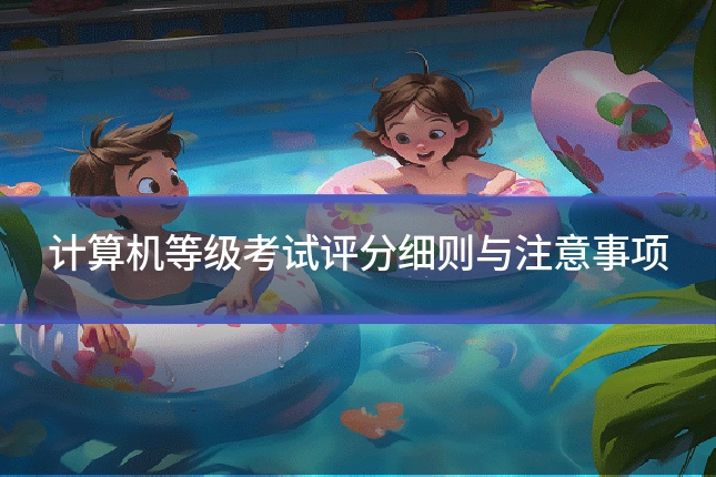 计算机等级考试评分细则与注意事项