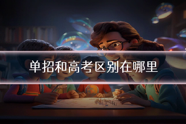 单招和高考区别在哪里