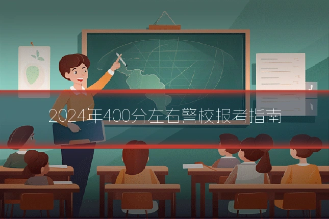 2024年400分左右警校报考指南