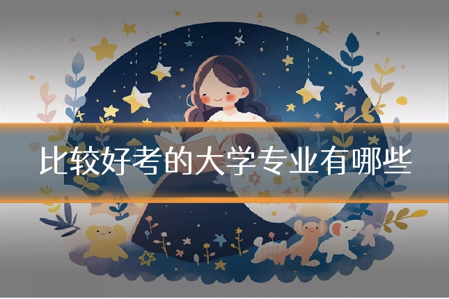 比较好考的大学专业有哪些